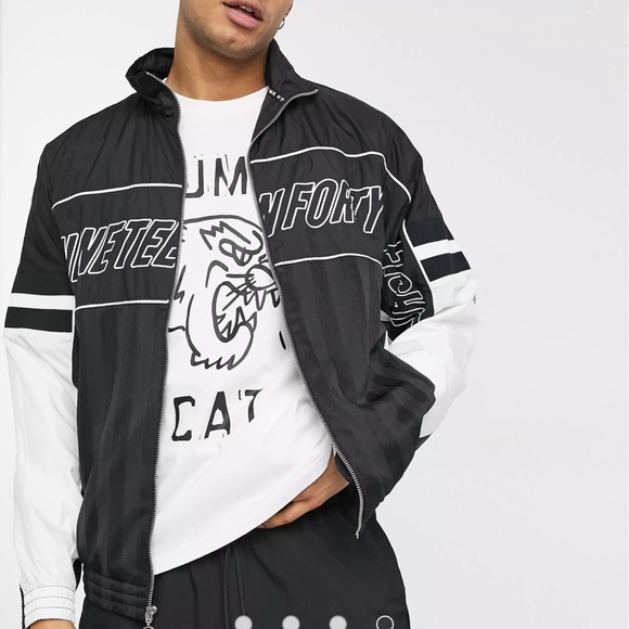 PUMA Logo Colorblock Zip Jacket - Picture 3 of 11
